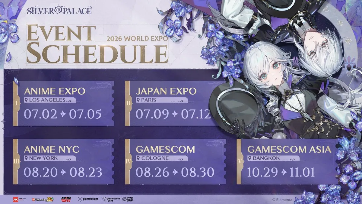 Silver Palace 2026 Expo Schedule